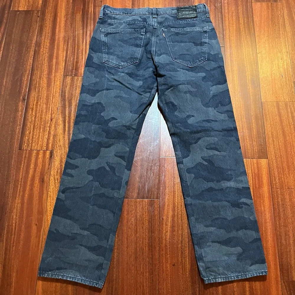 Levis Jeans Mens 32x32 511 Premium Camo Slim Fit Stretch Preppy Casual Grunge *